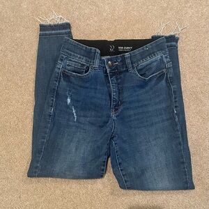 New York & Company Dark Blue Skinny Jeans